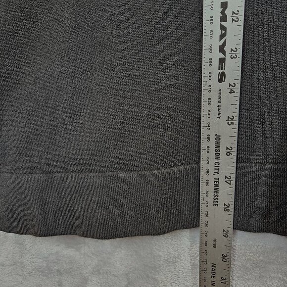 JM Collection Womens Large Colorblock Cowl Neck Tunic Sweater Tab Sleeve Career - Picture 4 of 9